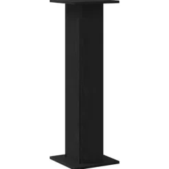 Planteholder 2 stk - Modern planteudstiller i sort eg | Størrelse: 30x30x95 cm