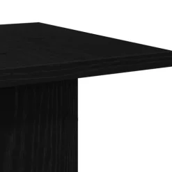 Planteholder 2 stk - Modern planteudstiller i sort eg | Størrelse: 30x30x95 cm