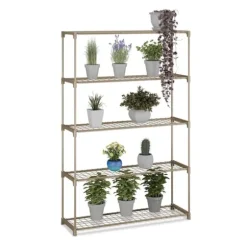 Planteholder, 140x91x28 cm, Brun