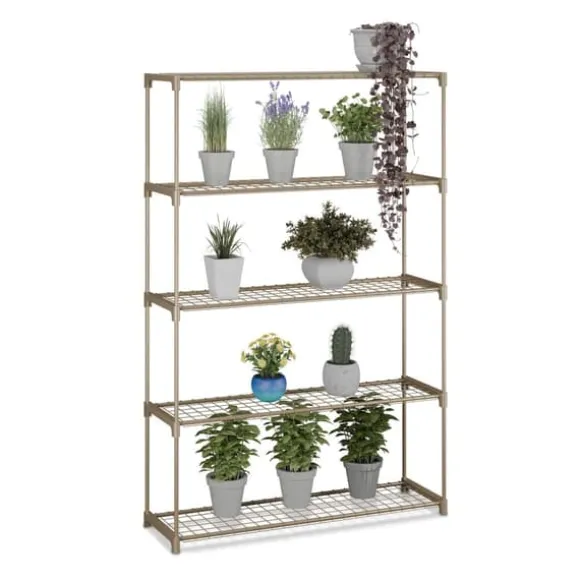 Planteholder, 140x91x28 cm, Brun