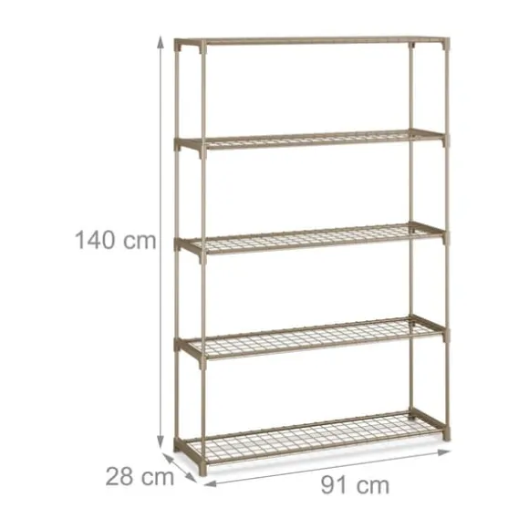 Planteholder, 140x91x28 cm, Brun