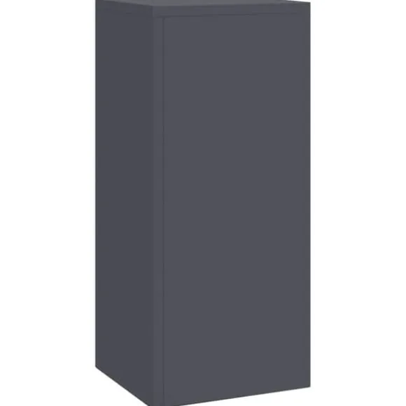 Planteholdere 3 pcs - Minimalistisk Udendørs Design | Farve: Antracit | Størrelse: 24x24x75 cm