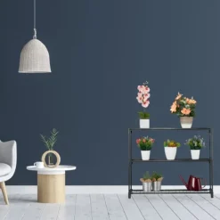 Plantehylde, 72x91x28 cm, Sort