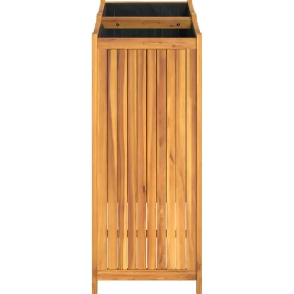 Plantekasse i massivt akacietræ med for - Dyrkning & Dekoration | Størrelse: 84x42x100 cm