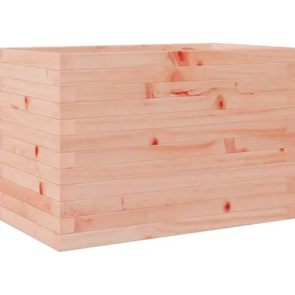 Plantekasse i massivt douglasgran - Stabil og dekorativ | Størrelse: 70x40x45,5 cm