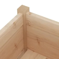 Plantekasse i massivt fyrretræ - Holdbar og vejrbestandig | Størrelse: 70x70x70 cm