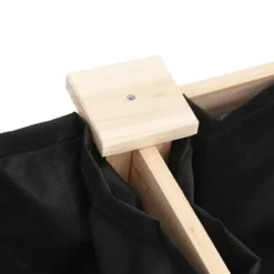 Plantekasse med foring 203x53x76 cm massivt fyrretræ - Plantekasse - Plantekasser - Home & Living
