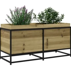 Plantekasse til haven - Imprægneret fyrretræ | Størrelse: 100x40x50 cm