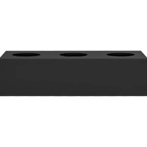 Plantekasse til kontor 90x40x23 cm stål antracitgrå - Plantekasse - Plantekasser - Home & Living