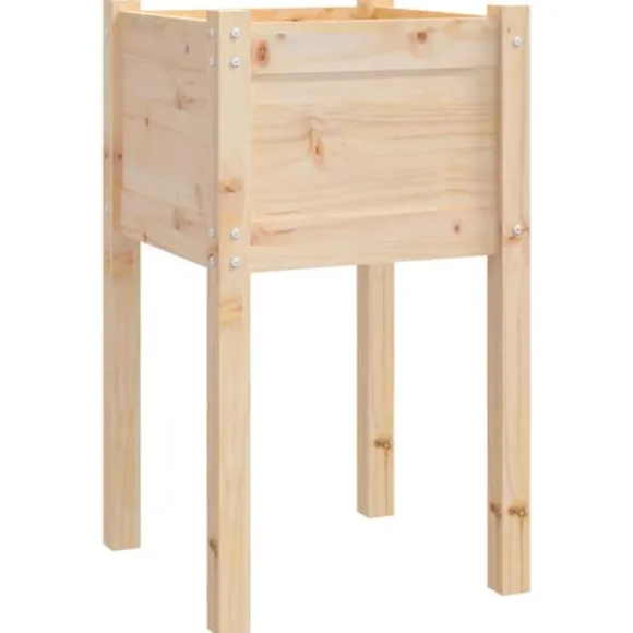 Plantekasse 50x50x70 cm massivt fyrretræ - Plantekasse - Plantekasser - Home & Living
