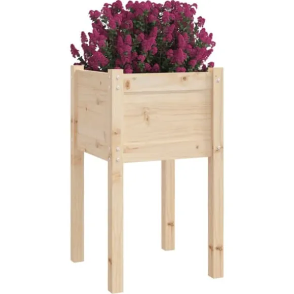 Plantekasse 50x50x70 cm massivt fyrretræ - Plantekasse - Plantekasser - Home & Living