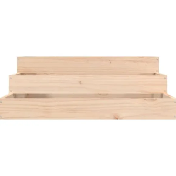 Plantekasse 78x78x27 cm massivt fyrretræ - Plantekasse - Plantekasser - Home & Living