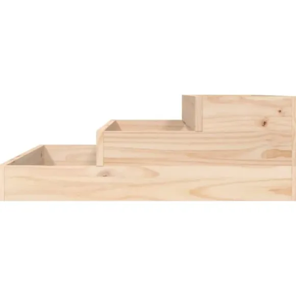 Plantekasse 78x78x27 cm massivt fyrretræ - Plantekasse - Plantekasser - Home & Living