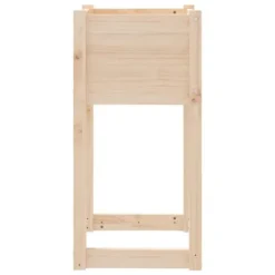 Plantekasser 2 stk. i massivt fyrretræ - Dekorative og robuste | Størrelse: 40x40x81 cm