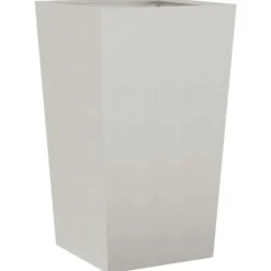 Plantekasser 2 stk. rustfrit stål - 45x45x75 cm | Farve: Sølv