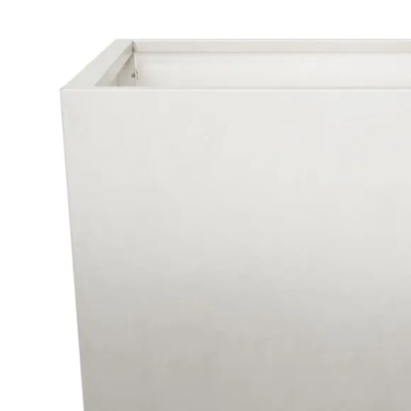 Plantekasser 2 stk. rustfrit stål - 45x45x75 cm | Farve: Sølv