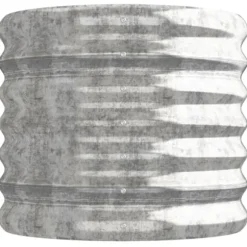 Plantekrukker - Living plantekasse 114x40x36 cm pulverlakeret stål sølvfarvet