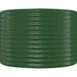 Plantekrukker - Living plantekasse 322x100x68 cm pulverlakeret stål grøn