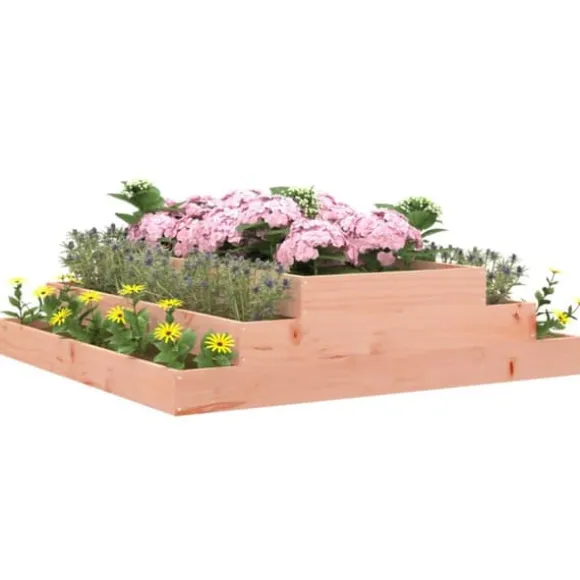 Plantekrukker - Living plantekasse 110x110x27 cm massivt douglasgran