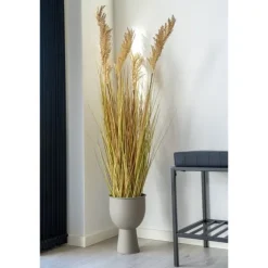 Planter, Amalfi Blomsterpotte, 19x27 cm, Beige Grå