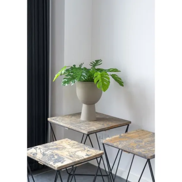 Planter, Amalfi Blomsterpotte, 19x27 cm, Beige Grå