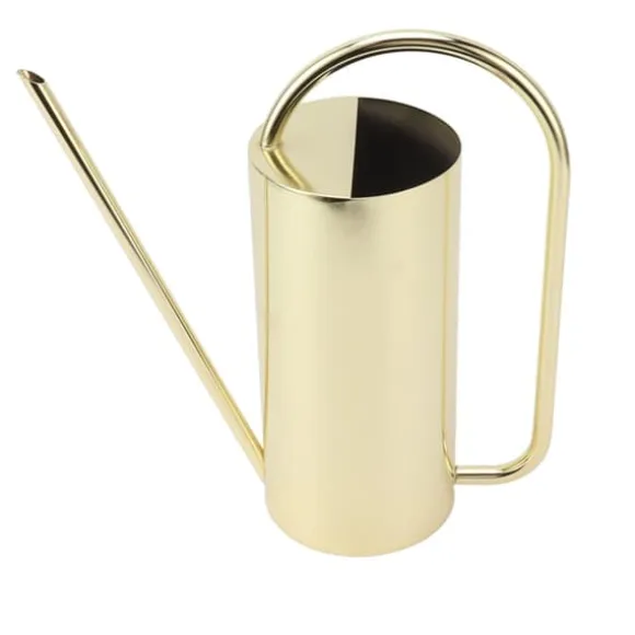 Planter Vandkande Lang Tud 1500ml Stor Kapacitet Vandkedel Rustfrit Stål Potte Haveartikler Guld Farve