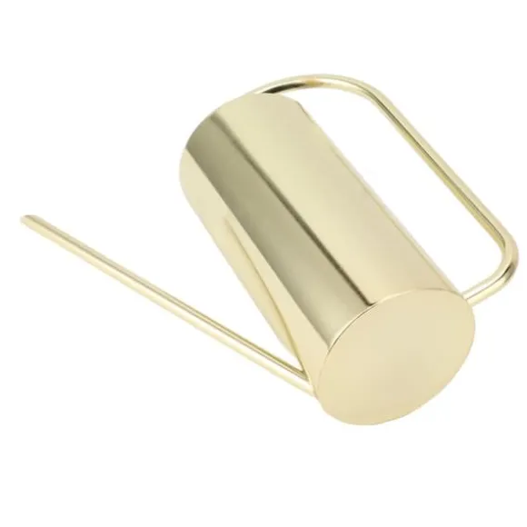 Planter Vandkande Lang Tud 1500ml Stor Kapacitet Vandkedel Rustfrit Stål Potte Haveartikler Guld Farve