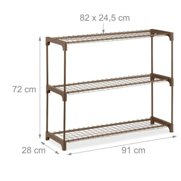 Plantereol, 72x91x28 cm, Brun