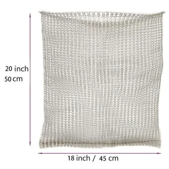 Planterodsbeskyttelse Gopher Proof Trådkurv Muldvid Vole Mesh Trådkurv Underjordisk Trådnetpose i rustfrit stål til planter Rodbeskyttelse 20x18 tomm | CDON
