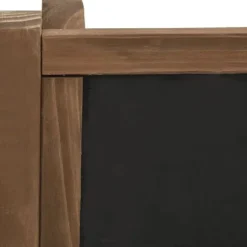 Plantestativ i 3 niveauer med tavle - Blomsterstativ | Farve: Fyrretræ | Størrelse: 40x30x90 cm