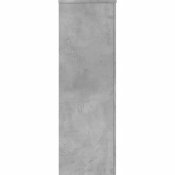 Plantestativ i konstrueret træ - Slidstærkt og stabilt | Størrelse: 33x33x100 cm | Farve: Betongrå