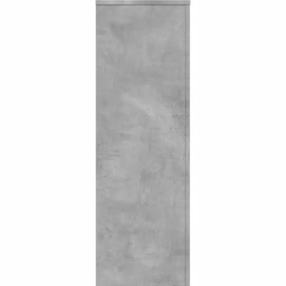 Plantestativ i konstrueret træ - Slidstærkt og stabilt | Størrelse: 33x33x100 cm | Farve: Betongrå