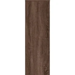 Plantestativ i konstrueret træ - Højde 100 cm | Farve: Brun egetræsfarve | Størrelse: 33x33 cm