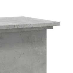Plantestativ i konstrueret træ - Slidstærkt og stilrent | Størrelse: 33x33x80 cm | Farve: Betongrå
