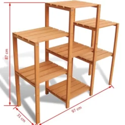 Plantestativ til haven 97 x 31 x 87 cm - Plantestander - Plantestandere - Home & Living