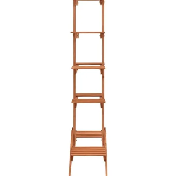Plantestativ 83x25x132 cm massivt fyrretræ - Plantestativ - Plantestativer - Home & Living