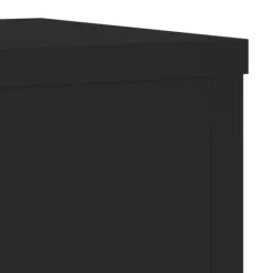 Plantestativer 2 stk. - Konstrueret træ | Farve: Sort | Størrelse: 20x20x30 cm