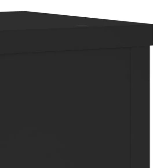 Plantestativer 2 stk. - Konstrueret træ | Farve: Sort | Størrelse: 20x20x30 cm