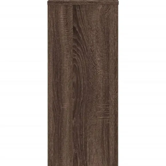 Plantestativer 2 stk. - Konstrueret træ | Farve: Brunt eg | Størrelse: 30x30x70 cm