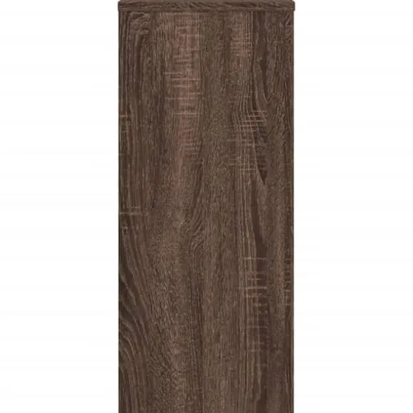 Plantestativer 2 stk. - Konstrueret træ | Farve: Brunt eg | Størrelse: 30x30x70 cm