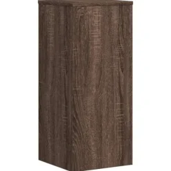 Plantestativer 2 stk. - Konstrueret træ | Farve: Brunt eg | Størrelse: 30x30x70 cm
