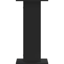 Plantestativer 2 stk. - Slidstærkt konstrueret træ | Farve: Sort | Størrelse: 30x30x60 cm