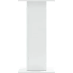 Plantestativer 2 stk. - Slidstærkt konstrueret træ | Størrelse: 30x30x60 cm | Farve: Hvid
