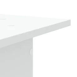 Plantestativer 2 stk. - Slidstærkt konstrueret træ | Størrelse: 30x30x60 cm | Farve: Hvid