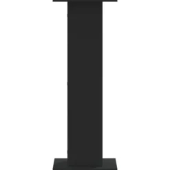 Plantestativer 2 stk. - Slidstærke træstativer til planter | Farve: Sort | Størrelse: 30x30x80 cm
