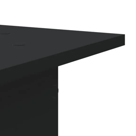 Plantestativer 2 stk. - Slidstærke træstativer til planter | Farve: Sort | Størrelse: 30x30x80 cm