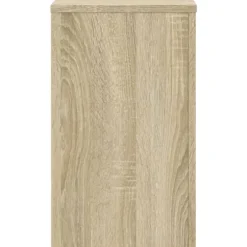 Plantestativer 2 stk. - Slidstærkt konstrueret træ i sonoma-eg | Størrelse: 30x30x50 cm