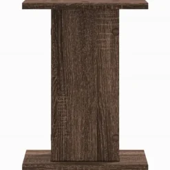 Plantestativer 2 stk. - Slidstærkt konstrueret træ | Størrelse: 30x30x40 cm | Farve: Brun eg