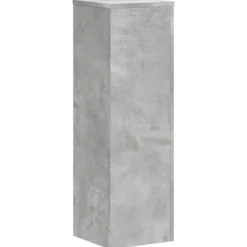 Plantestativer 2 stk. - Stabilt og tidløst design | Størrelse: 25x25x80 cm | Farve: Betongrå