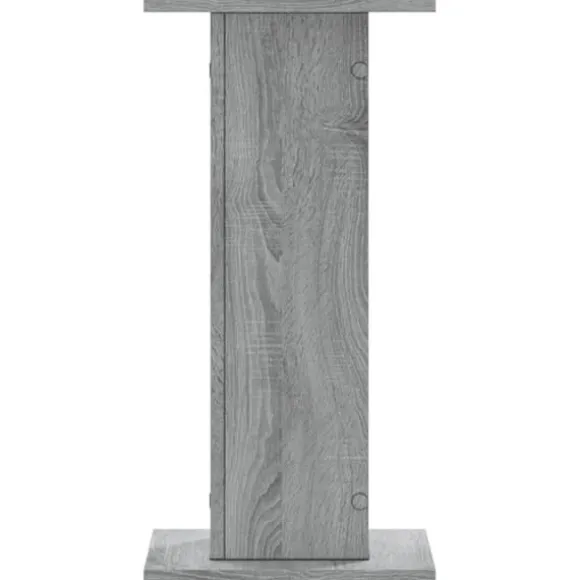 Plantestativer 2 stk. - Stabilt konstrueret træ | Farve: Grå sonoma-eg | Størrelse: 30x30x60 cm